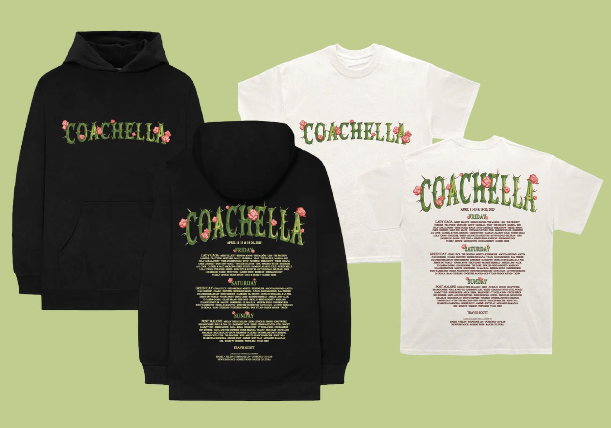 Coachella 2025 merchandise (Image via Coachella)