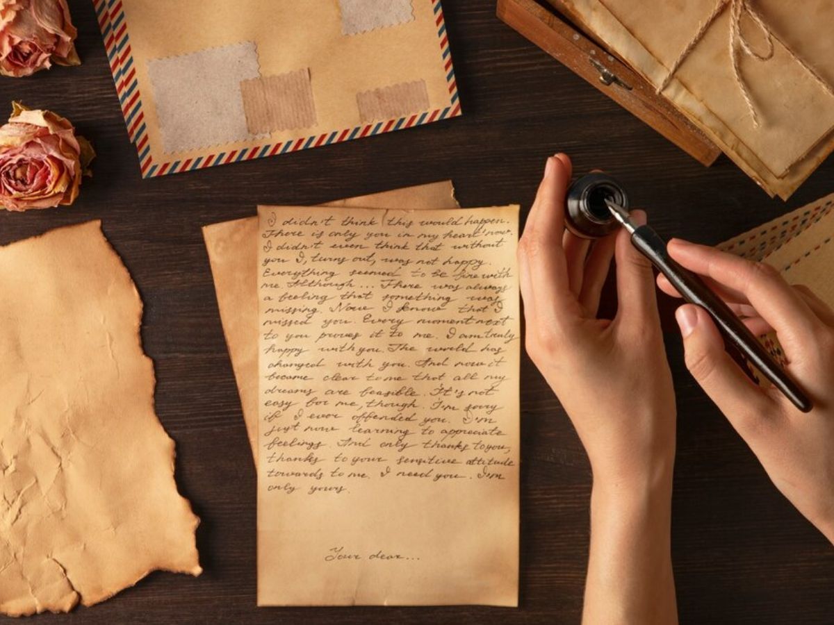 Handwritten Letters (Image via FreePik)