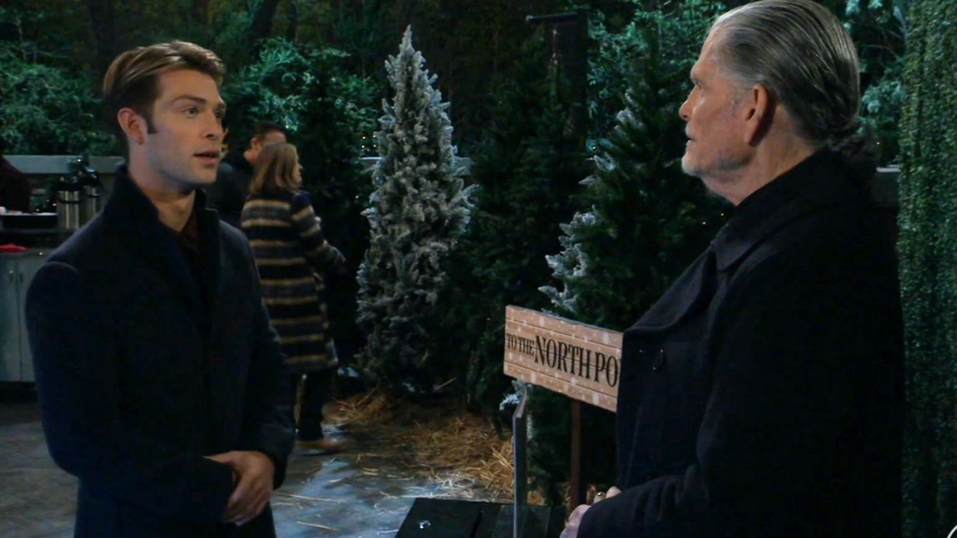 Dex questions Cyrus about Sam&#039;s death on General Hospital | Image: ABC