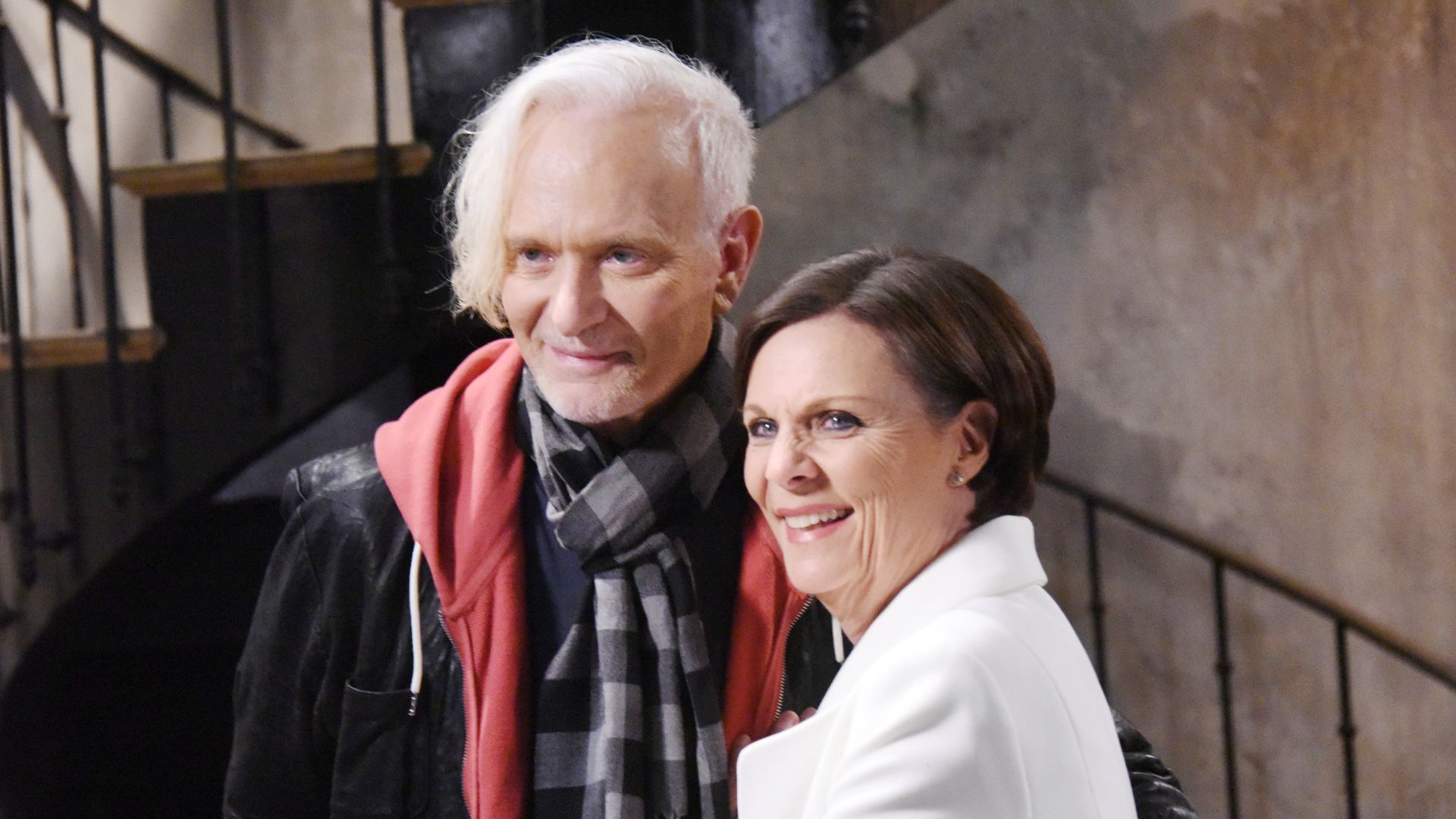 Geary and Luke made a brief General Hospital return in 2017 to reunite with Tracy | Image: JPI Studios