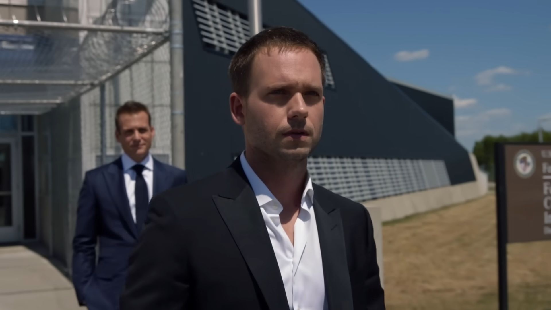 Patrick J. Adams in Suits | Image via Universal Content Productions