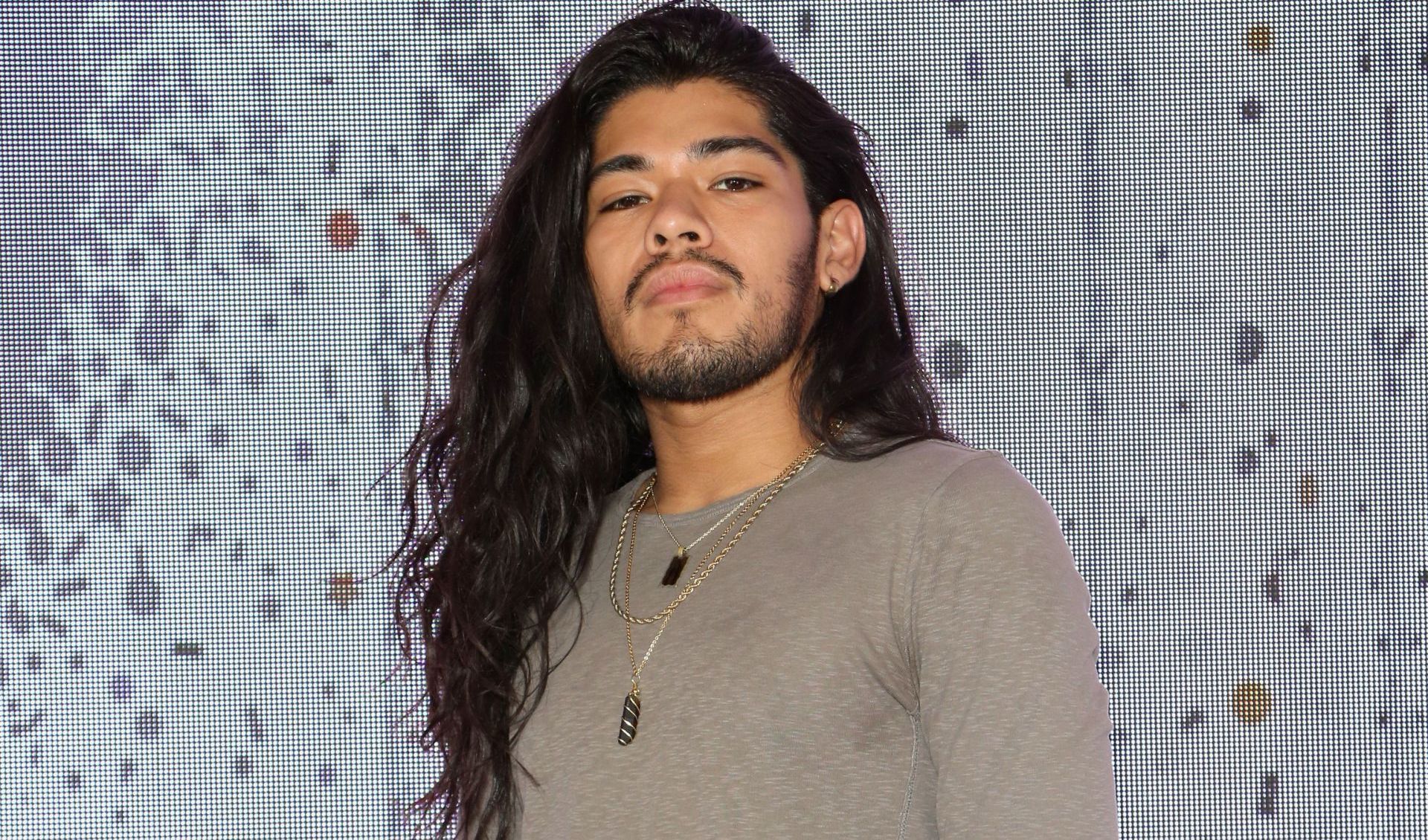 Jesus Guerrero at the Morphe store opening at Miracle Mile Shops in Las Vegas. (Image via Getty/Gabe Ginsberg)