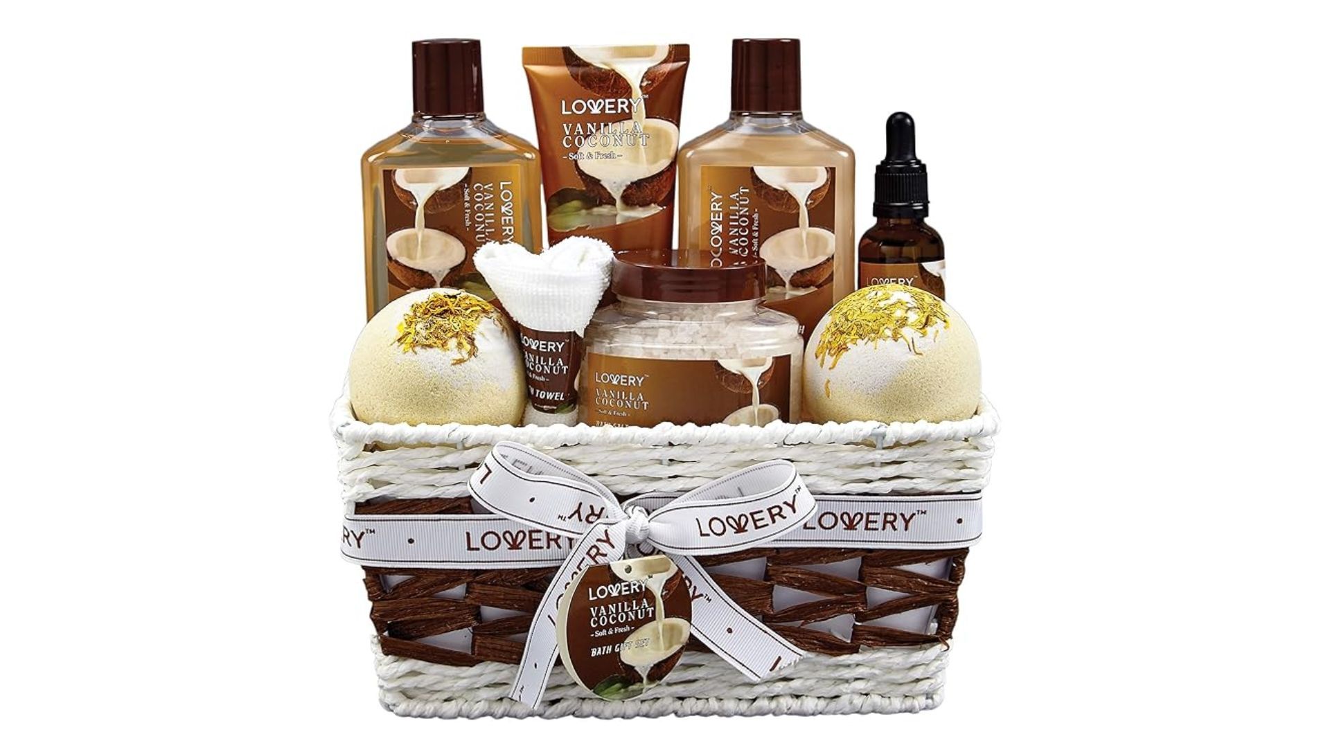 Vanilla Coconut Home Spa Set (Image via Amazon)