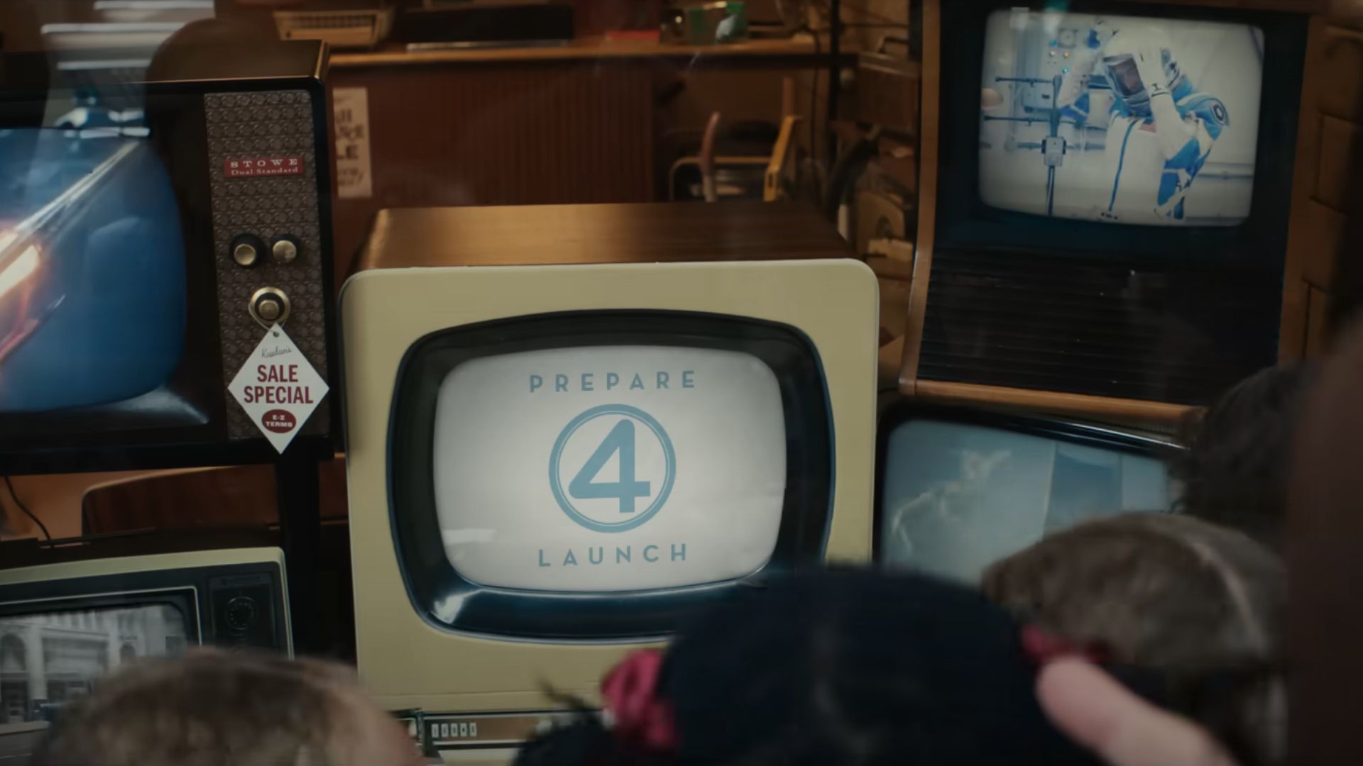 Fantastic Four logo on TV