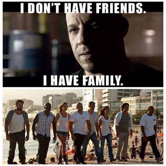 Vin Diesel family memes