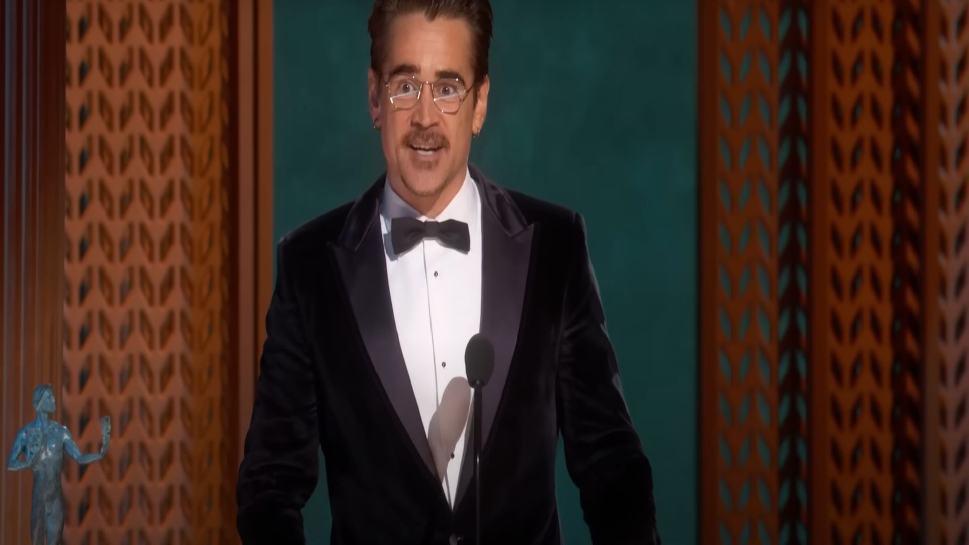 Colin Farrell won the SAG Award for The Penguin (Image via Netflix)