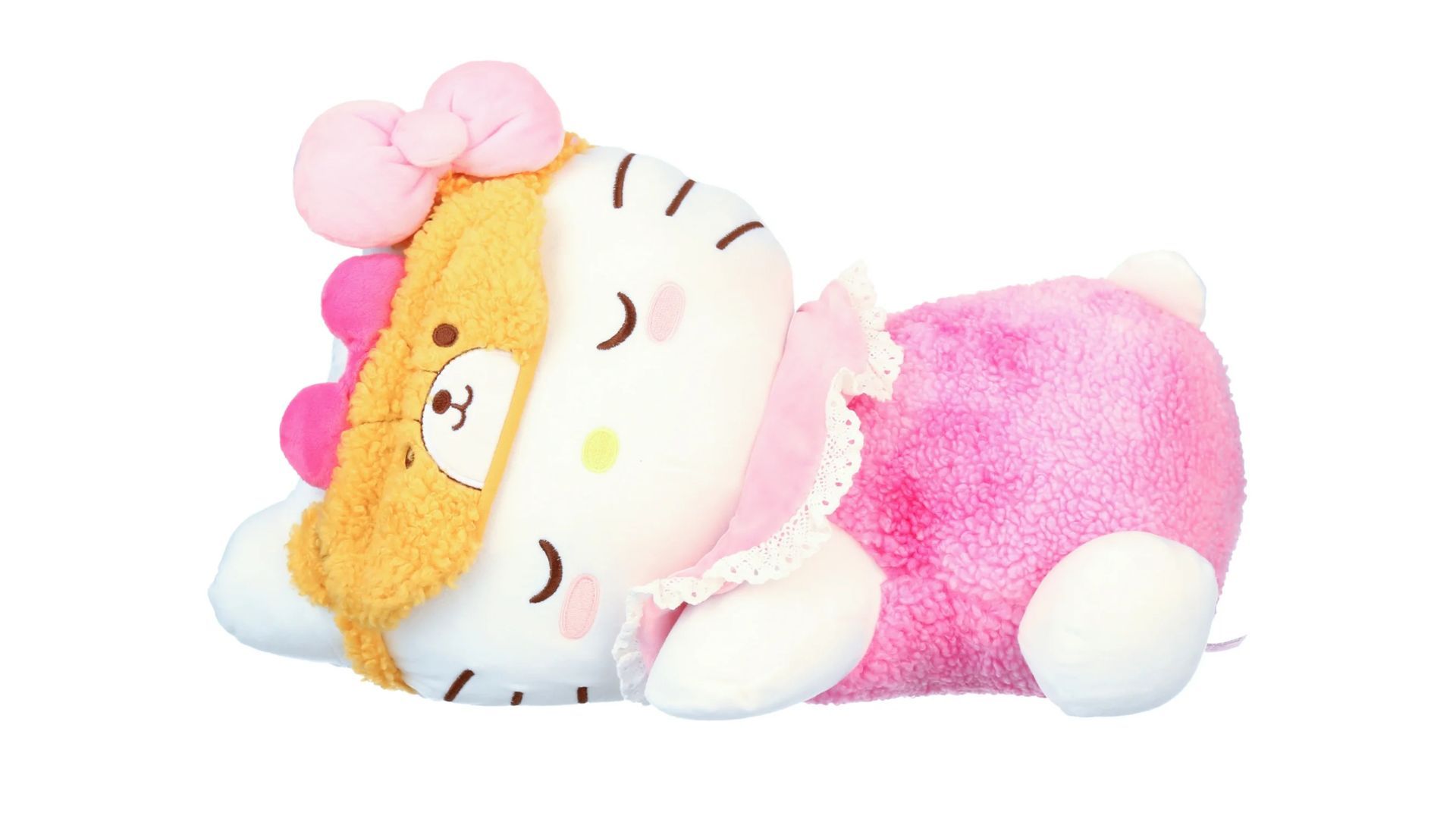 Hello Kitty Sleeping Plush (Image via Walmart)