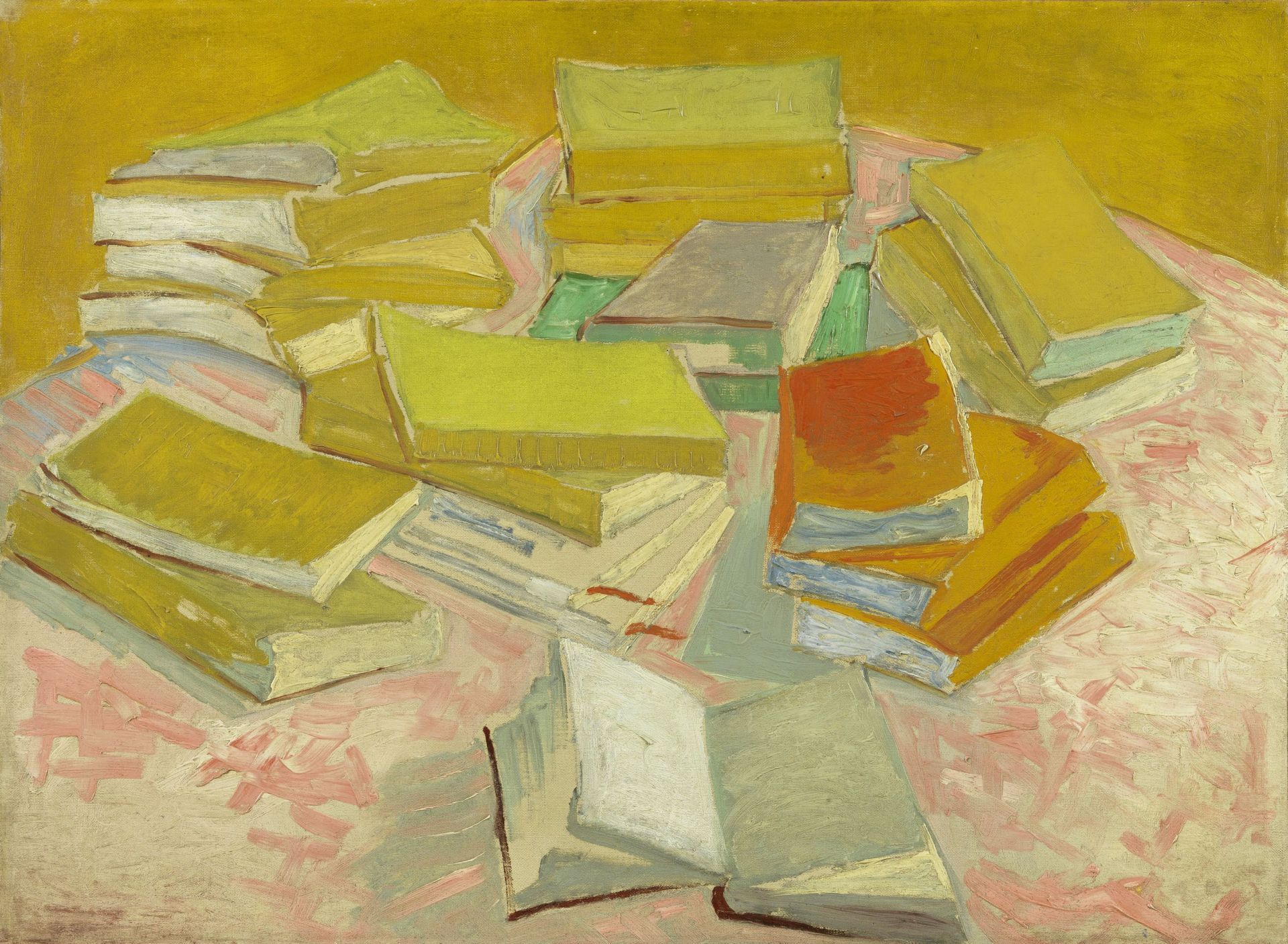 Piles of French Novels by Vincent van Gogh - Source: Getty