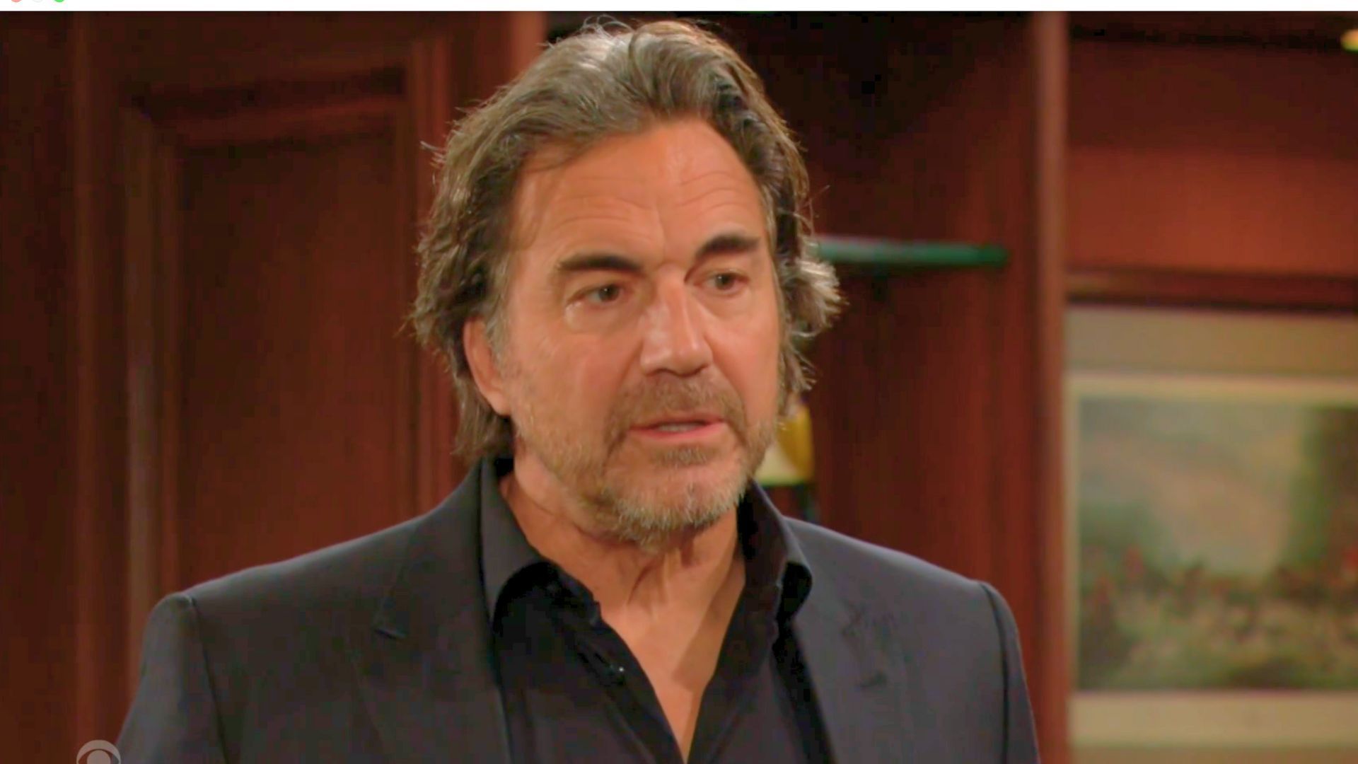 Ridge talks to Carter on The Bold and the Beautiful | Image: CBS