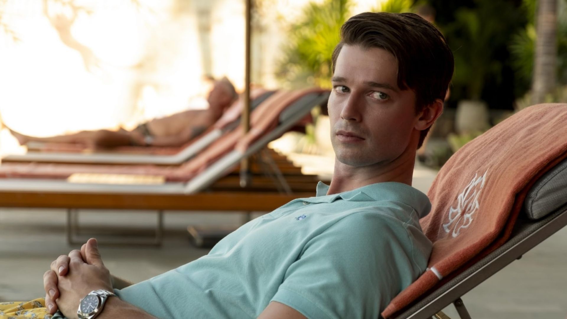  Patrick Schwarzenegger in The White Lotus Season 3 (Image via HBO)