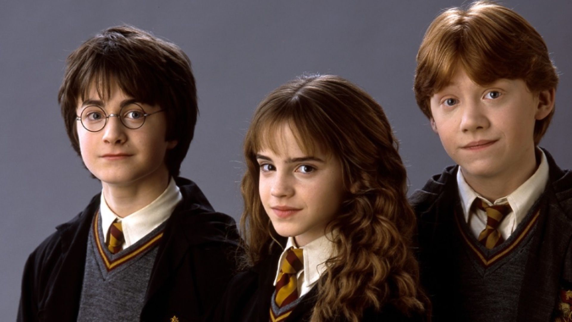 Ron, Harry, and Hermione (Image via Instagram/@harrypotter)