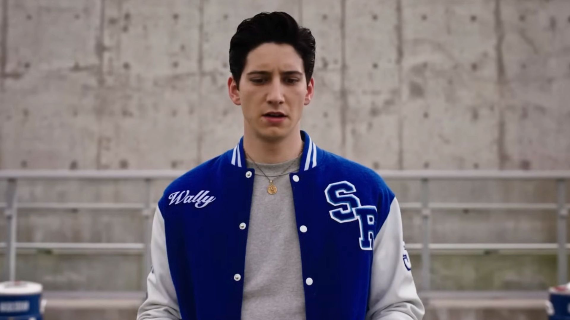 Milo Manheim in School Spirits (Image via YouTube/Paramount Plus)