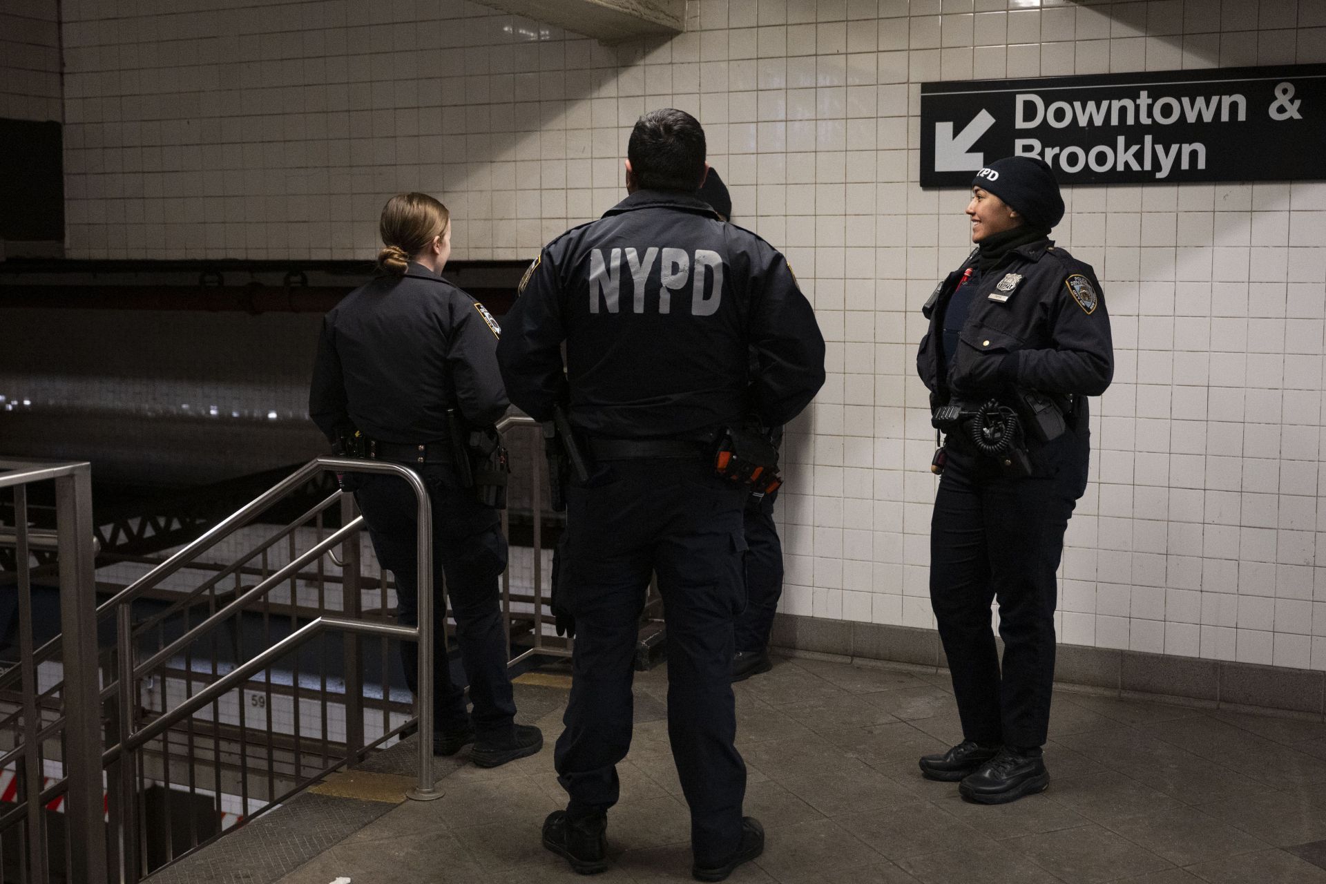 NYPD patrol the Subway in New York City - Source: Getty