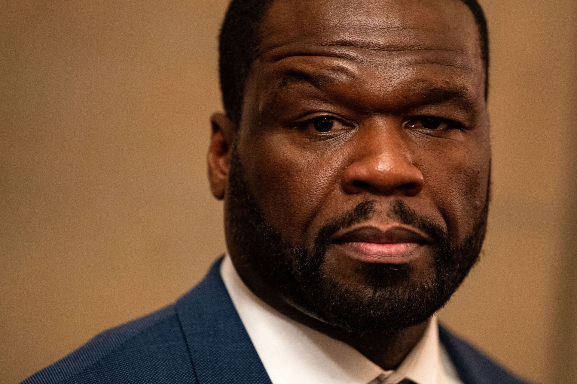 Recording Artist 50 Cent Visits Capitol Hill - Source: Getty