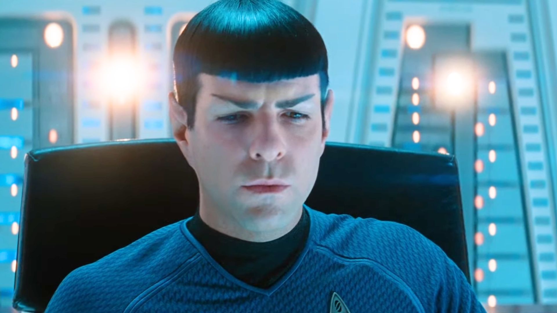 Zachary Quinto in Star Trek Into Darkness | Image via Paramount PPictures