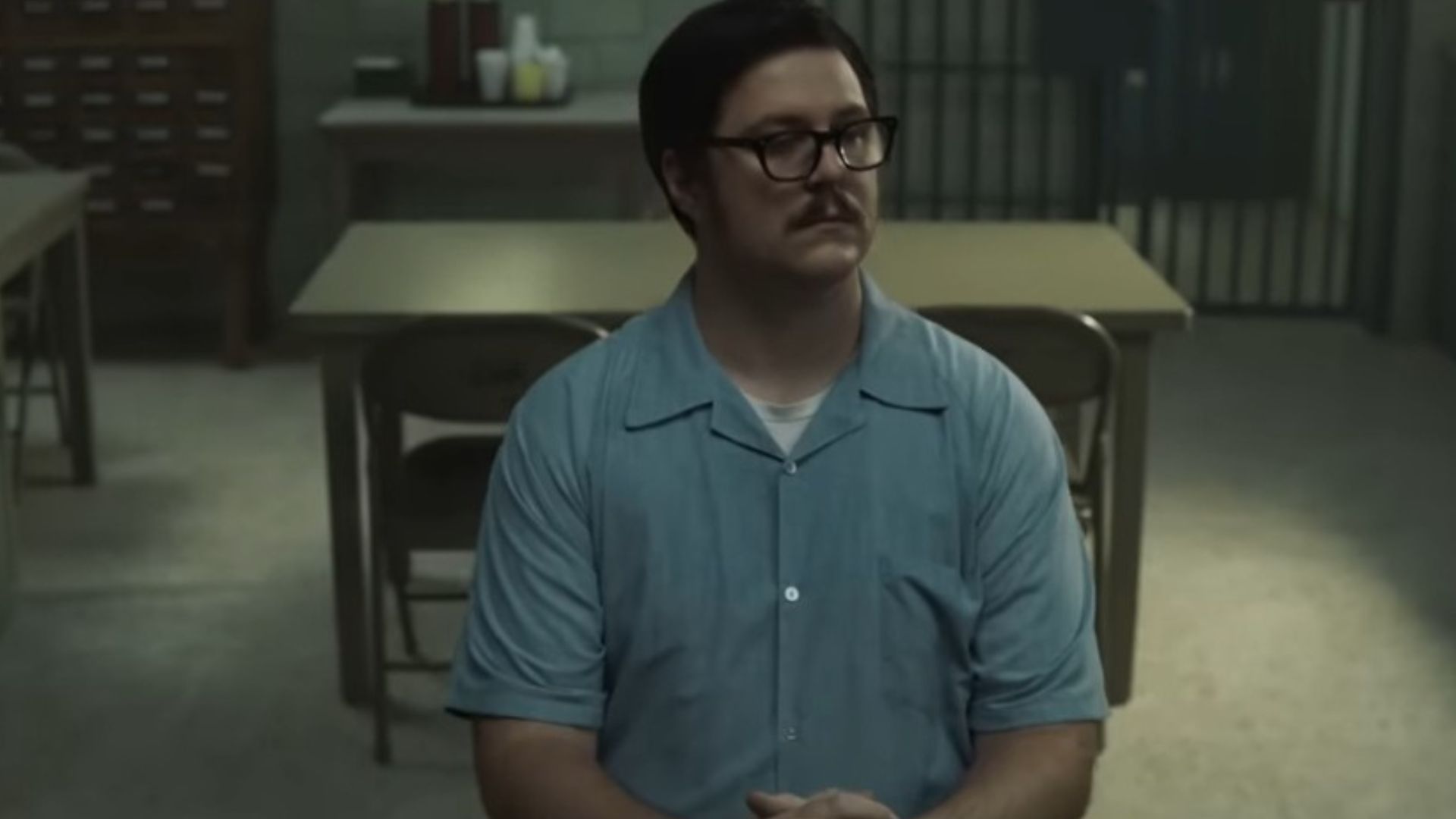 Ed Kemper, played by Cameron Britton in Mindhunter | Image via Denver and Delilah Productions