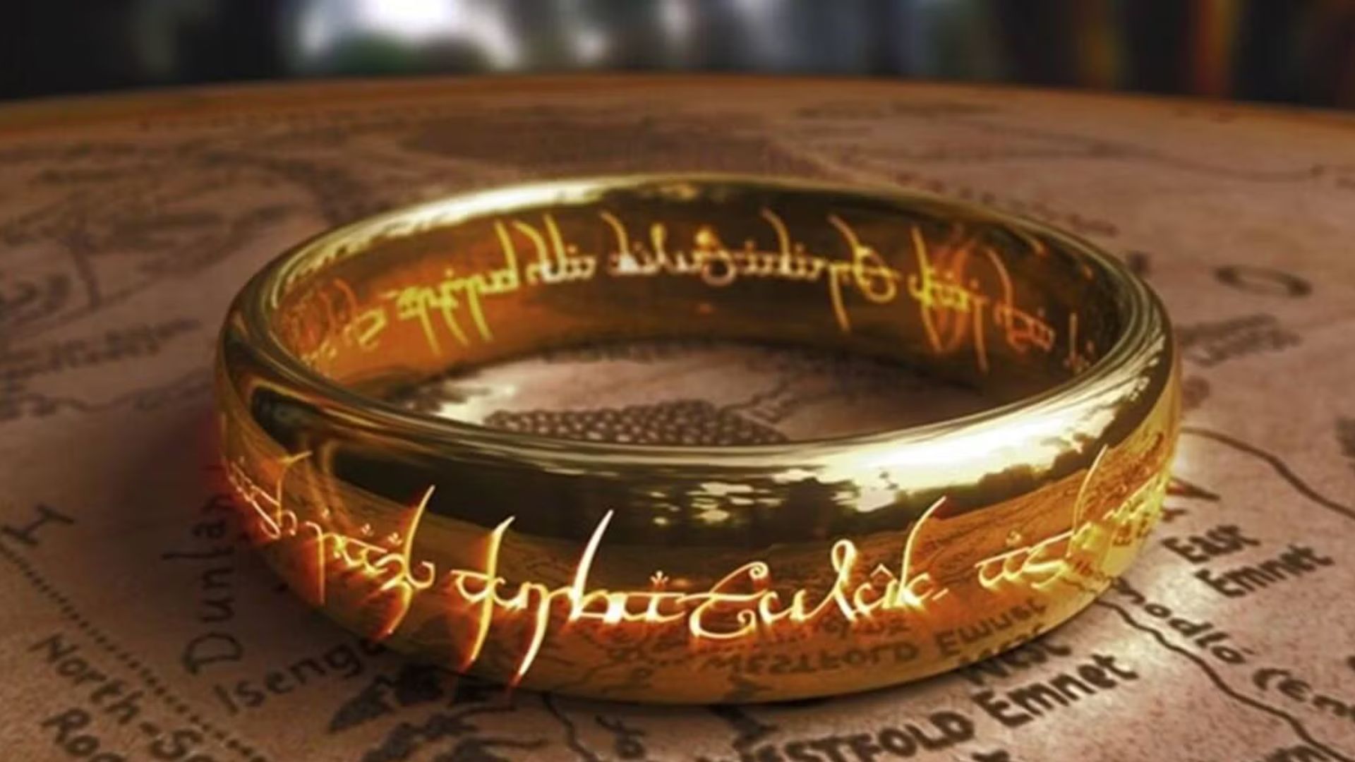 One Ring from The Lord of the Rings: The Fellowship of the Ring | Image via Prime Video