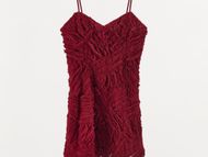 Short Relief Dress (Image via Zara)