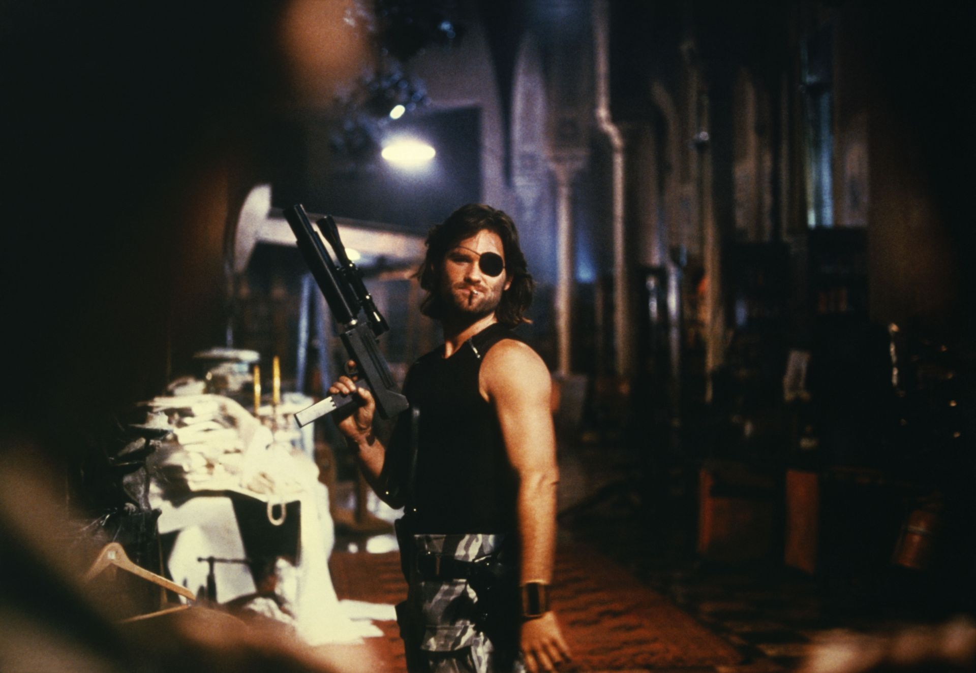 On the Set of &quot;Escape From New York&quot; - Source: Getty