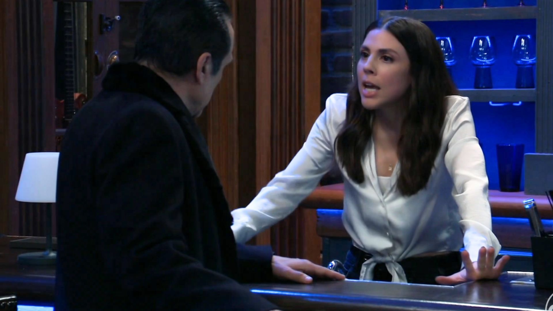 General Hospital&#039;s Kristina is not all happy with her father | Image: ABC