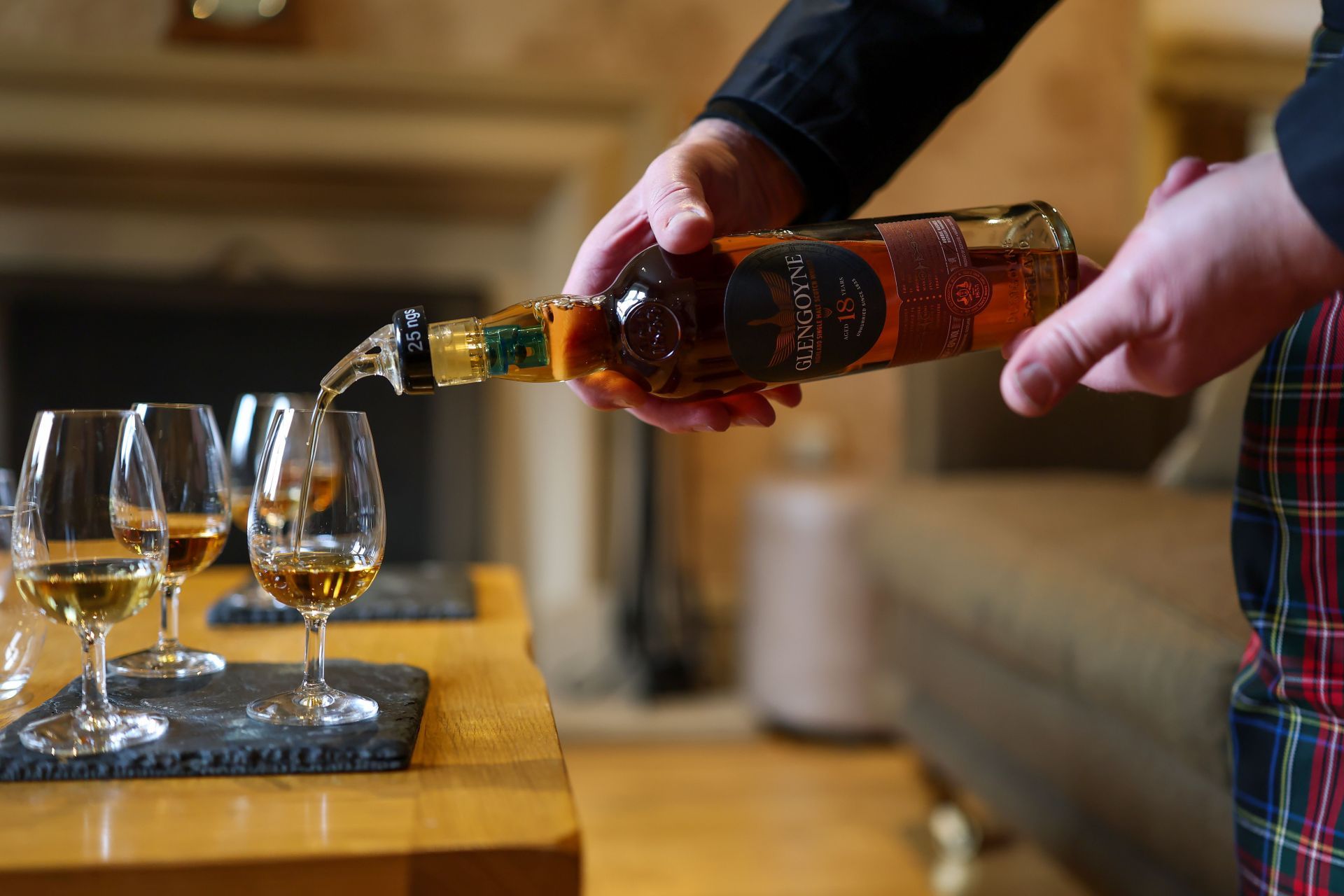 Scenes From Glengoyne Whisky Distillery, As Alcohol Duty Increase Set To Impact Cost Of Whisky - Source: Getty