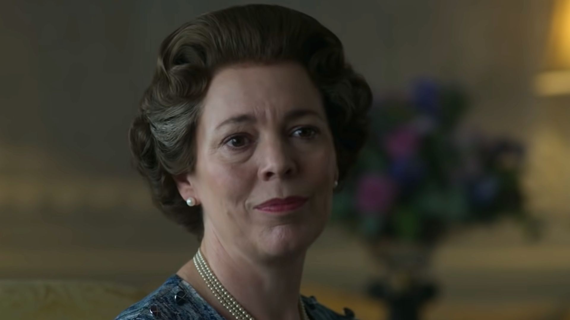 Olivia Coleman in The Crown | Image via Left Bank Pictures