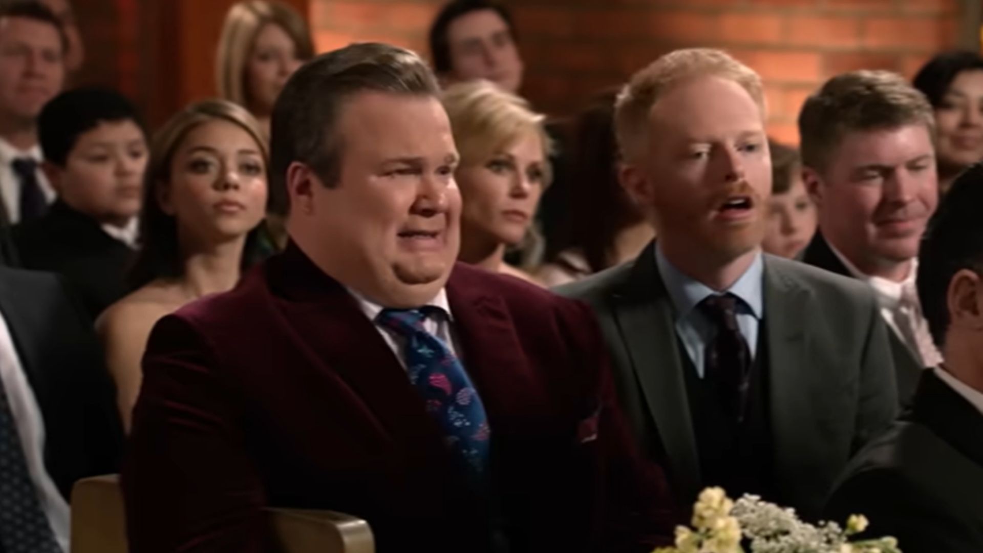 Jesse Tyler Ferguson and Eric Stonestreet in Modern Family (Image via ABC)