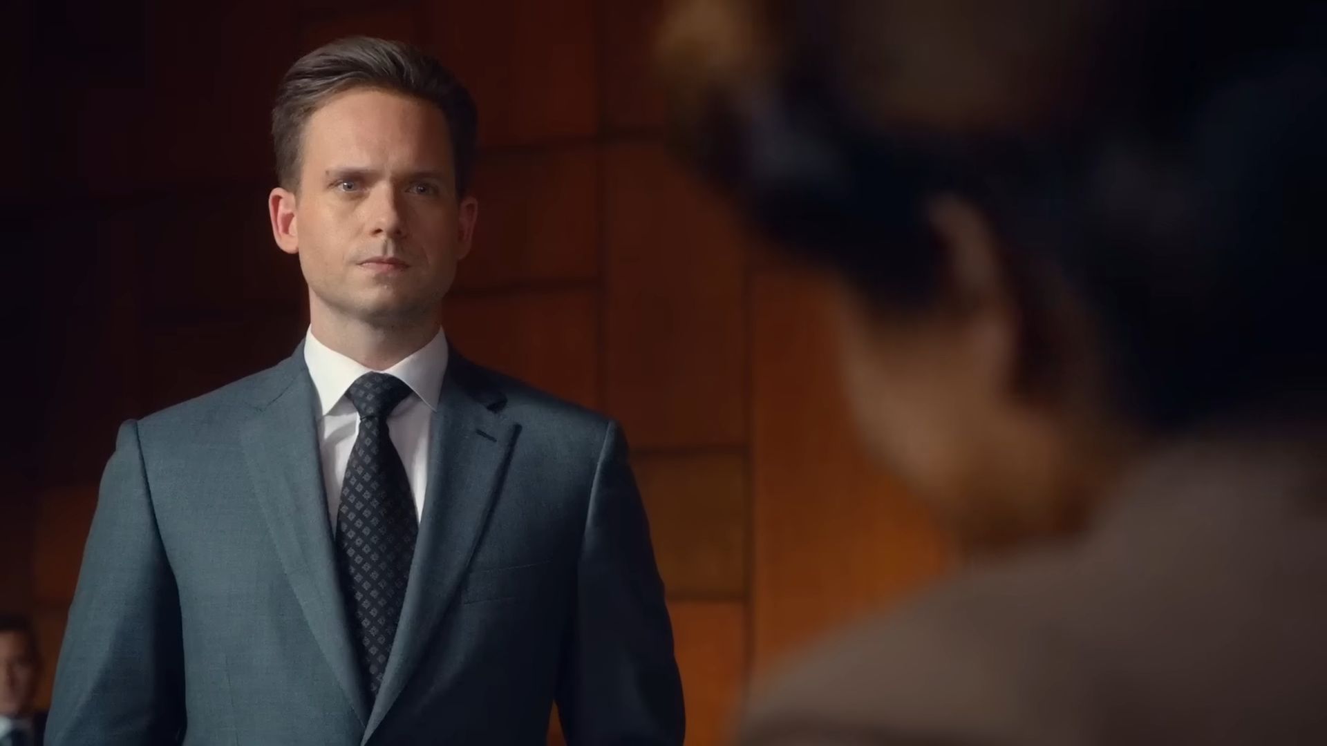 Patrick J. Adams in Suits | Image via Universal Content Productions