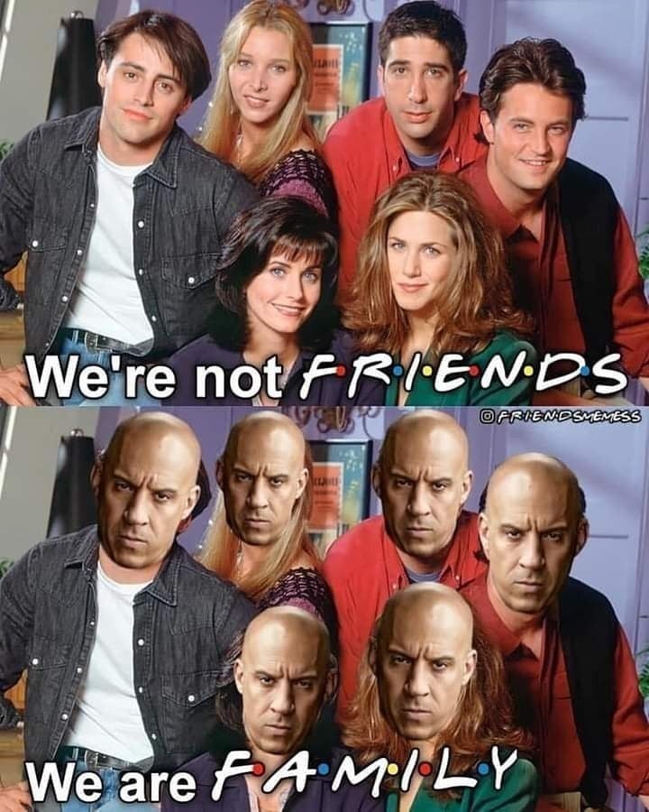 Vin Diesel family memes	