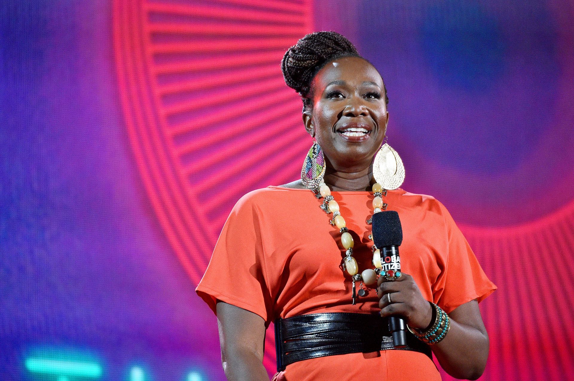 Joy Reid speaks onstage during the 2019 Global Citizen Festival. (Image via Getty)