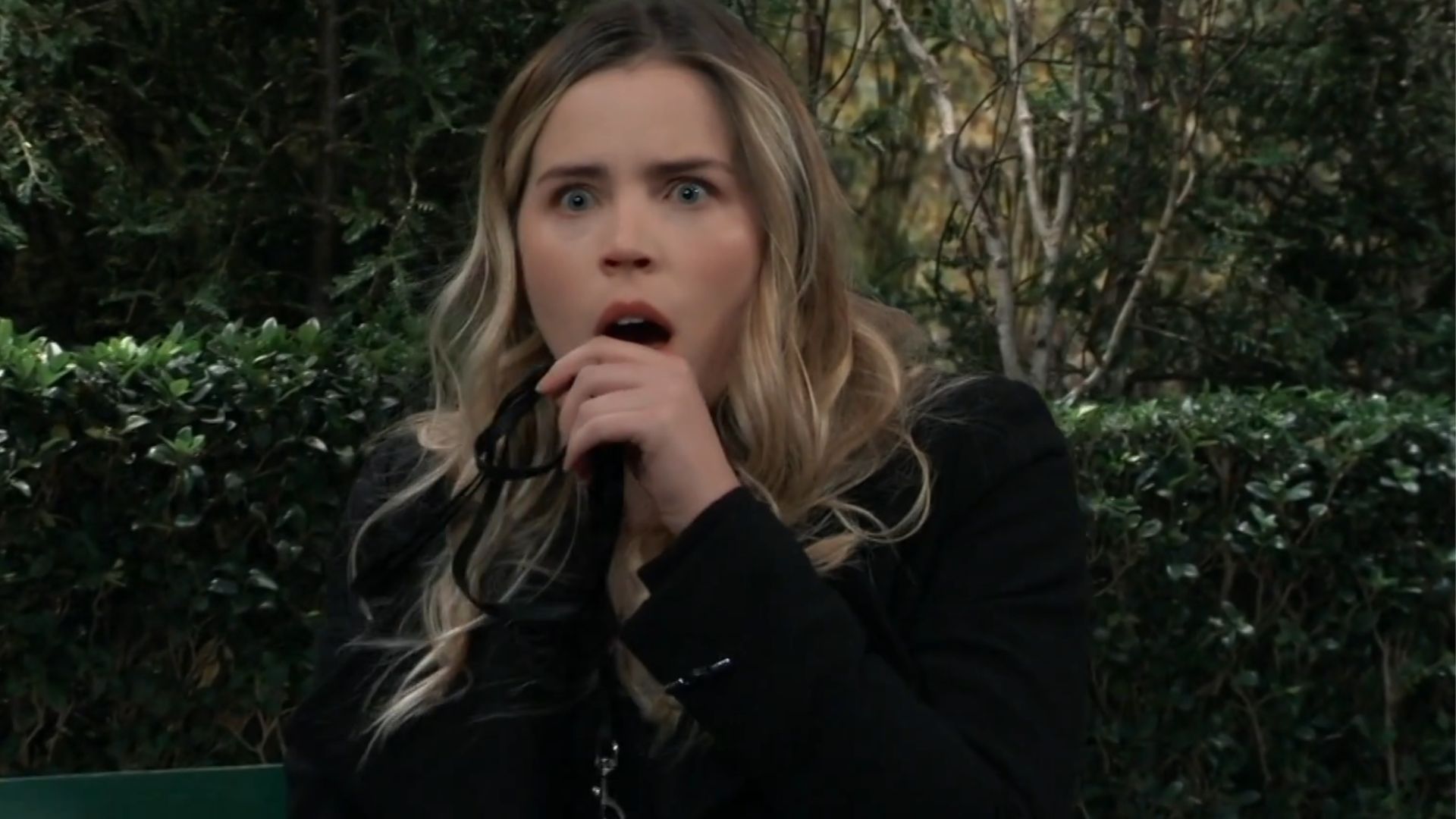 General Hospital&#039;s Sasha is in shock | Image: ABC