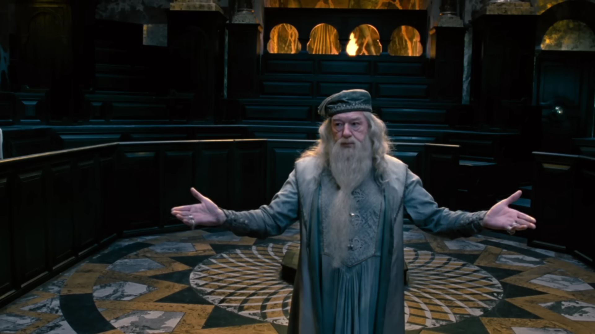 Michael Gambon in Harry Potter and the Order of the Phoenix | Image Source: Official YouTube Harry Potter channel