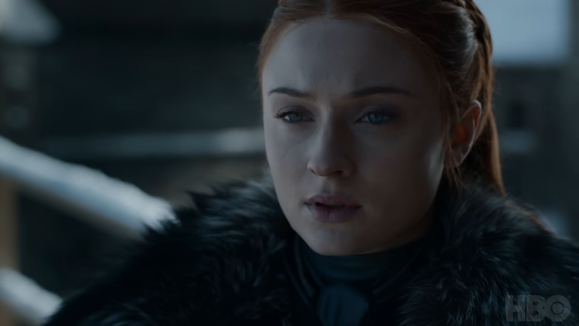 Sophie Turner in Game Of Thrones season 8 | Image via HBO Entertainment