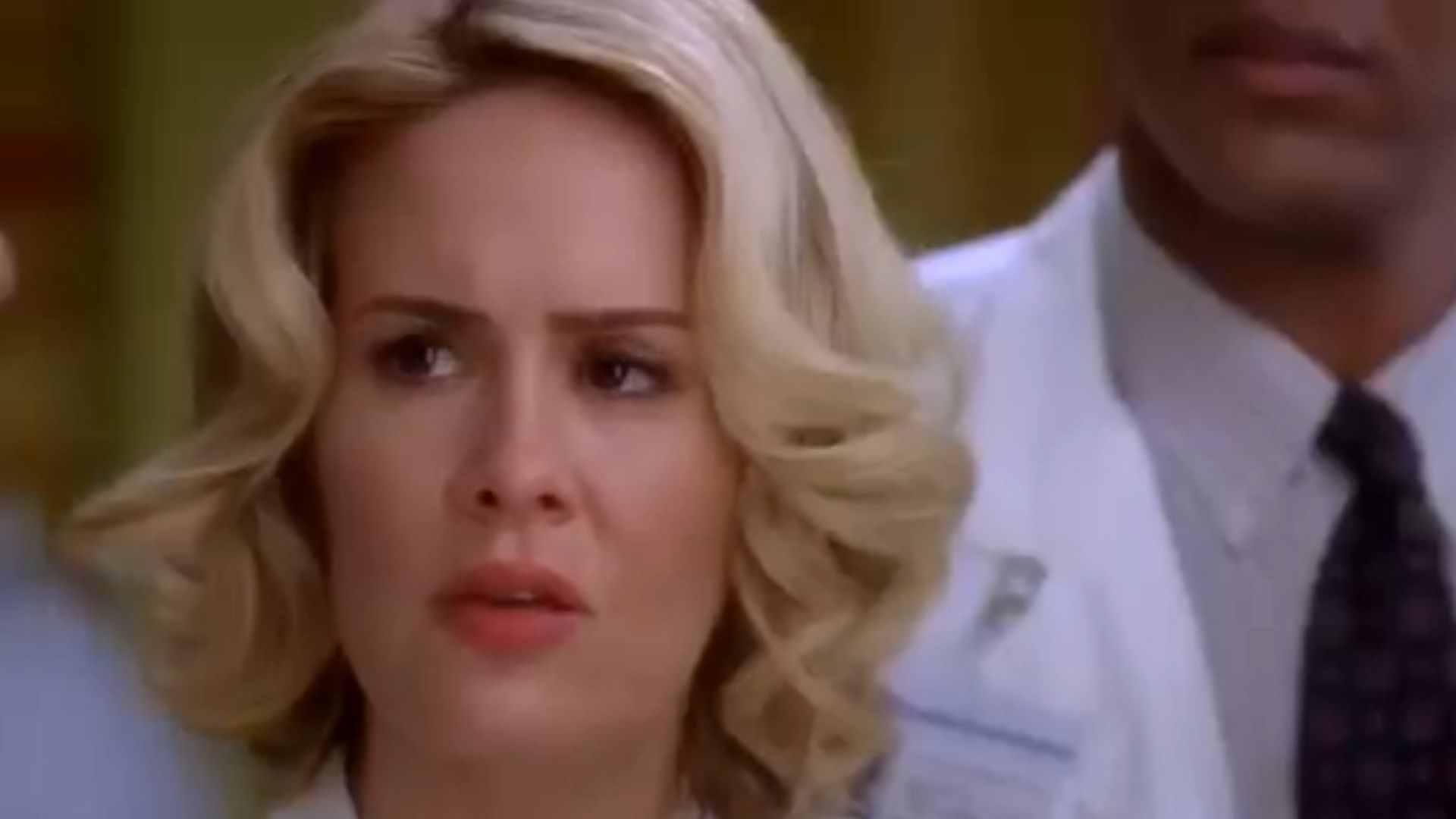 Sarah Paulson in Grey&#039;s Anatomy | Image via Shondaland