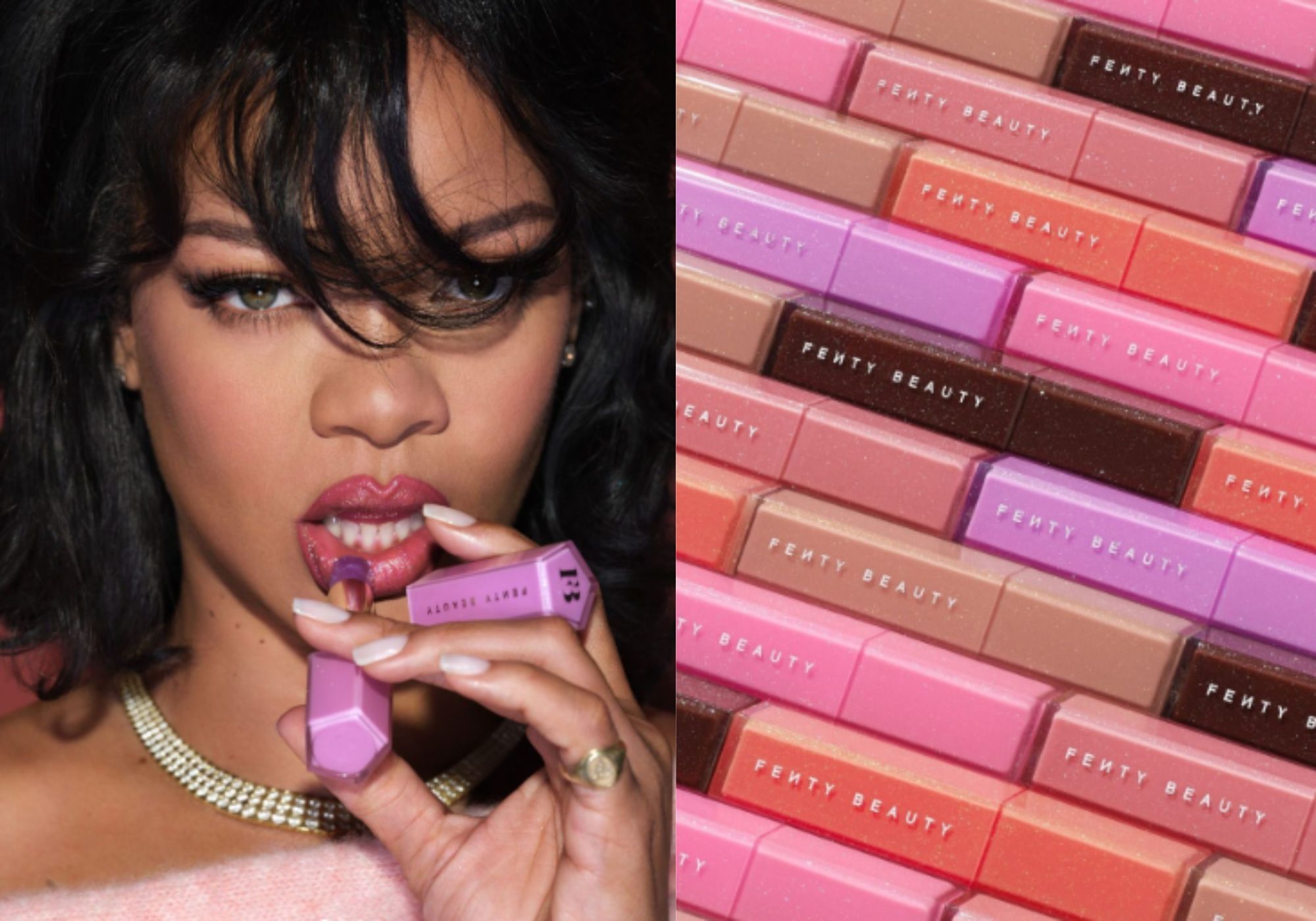 Fenty Beauty launches Gloss Bomb Shimmer Stix (Image via Instagram/@fentybeauty)