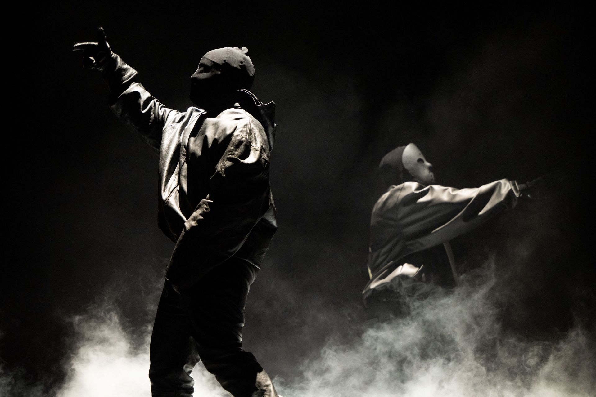 Kanye and Ty Dolla $ign at Rolling Loud California 2024. Image via Getty.