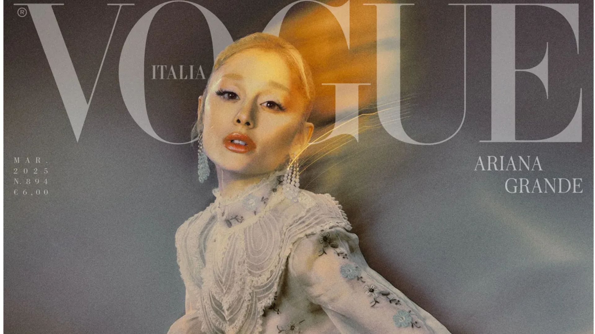 Ariana Grande stuns fans with her photoshoot for Vogue Italia (Image via Vogue Italia)