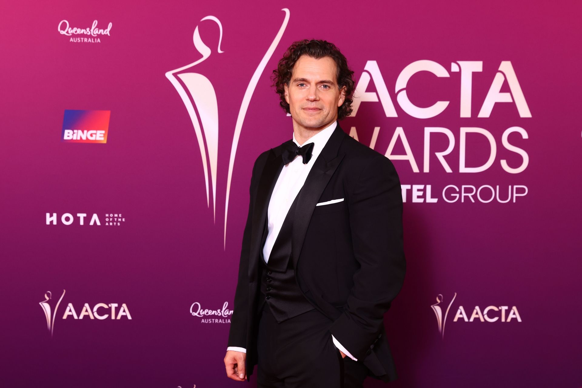 Henry Cavill at 2025 AACTA Awards Ceremony. Image via Getty.