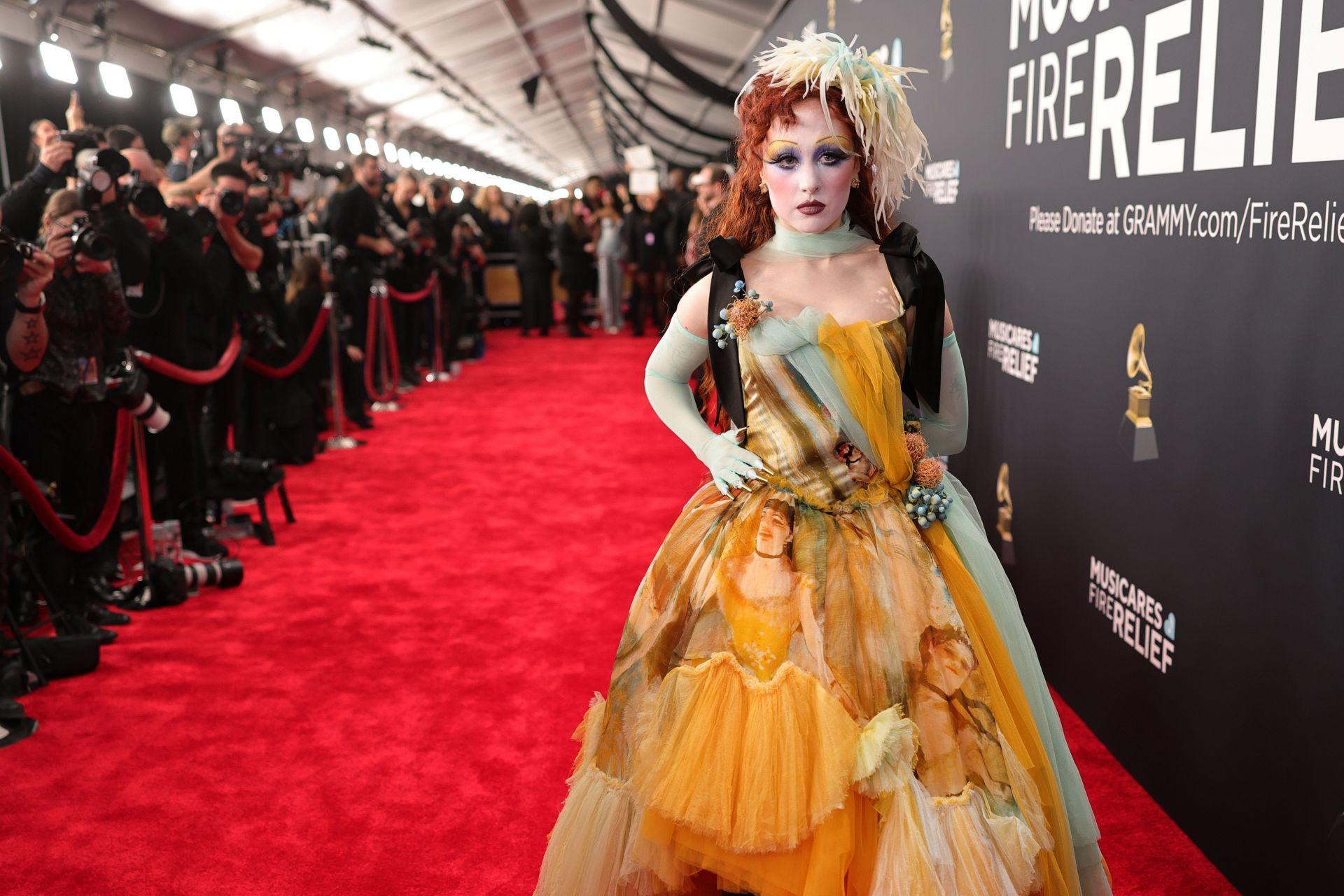 Chappell Roan attends the 67th Annual GRAMMY Awards at Crypto.com Arena on February 02, 2025, in Los Angeles, California. (Photo by Neilson Barnard/Getty Images for The Recording Academy)