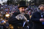 Punxsutawney Phil Shares Winter/Spring Prediction On Groundhog's Day - Source: Getty