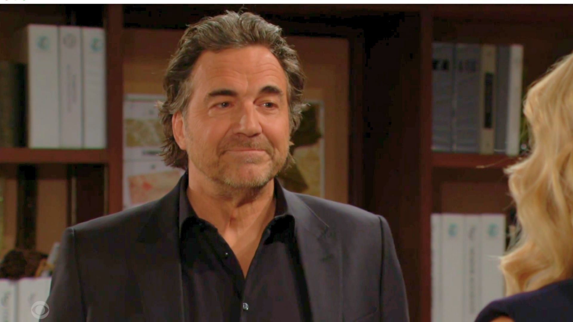 Ridge and Brooke talk on The Bold and the Beautiful | Image: CBS