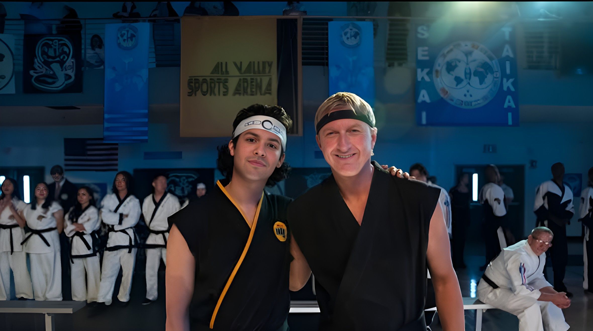 More than a sensei, more than a student, this is family! ( Image via Instagram / @cobrakaiseries )