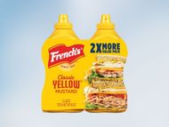 French's 100% Natural Classic Yellow Mustard (Image via Sam's Club)