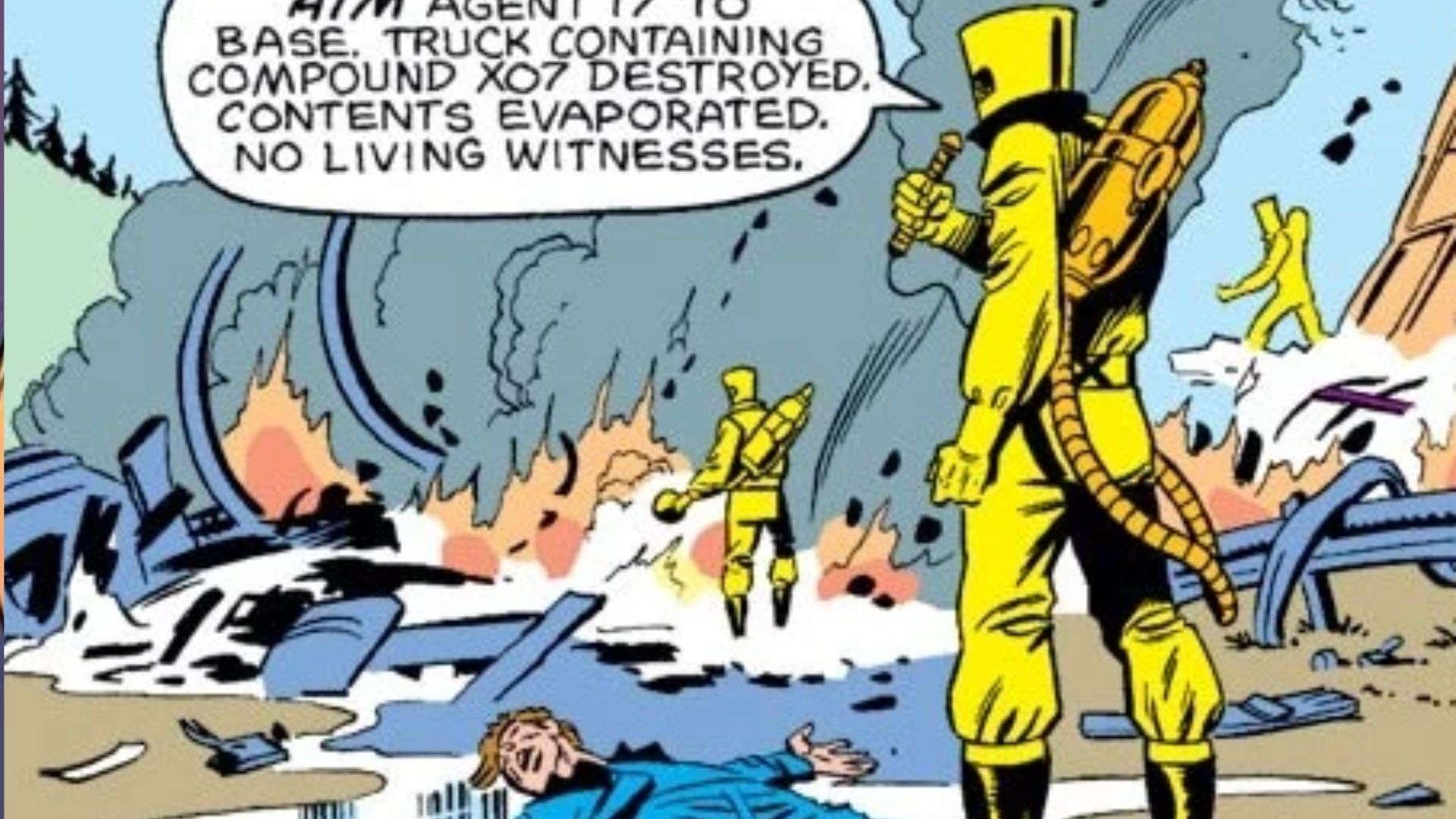 Madcap during the chemical incident | Image via Marvel