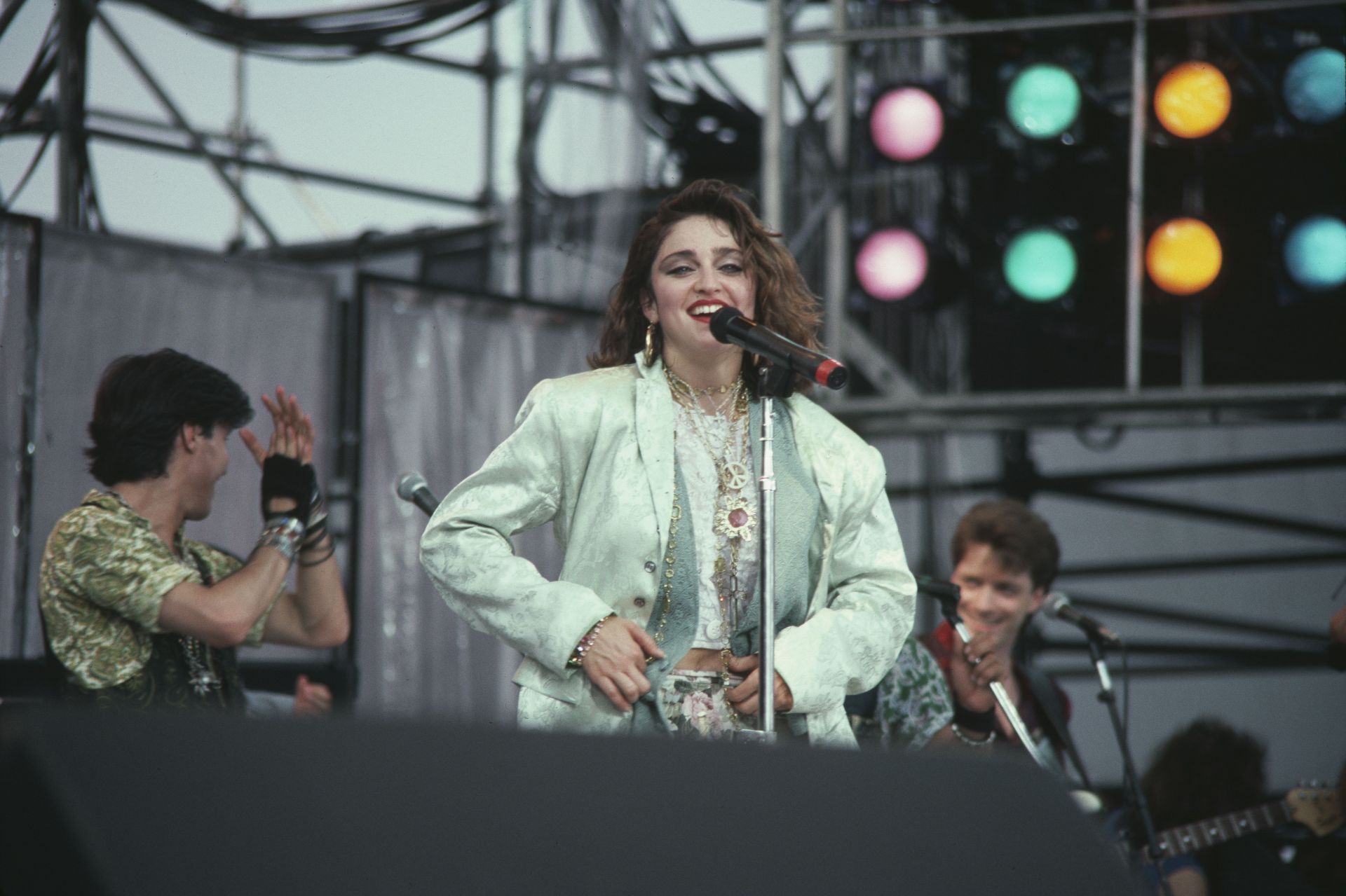 Madonna At Live Aid - Source: Getty