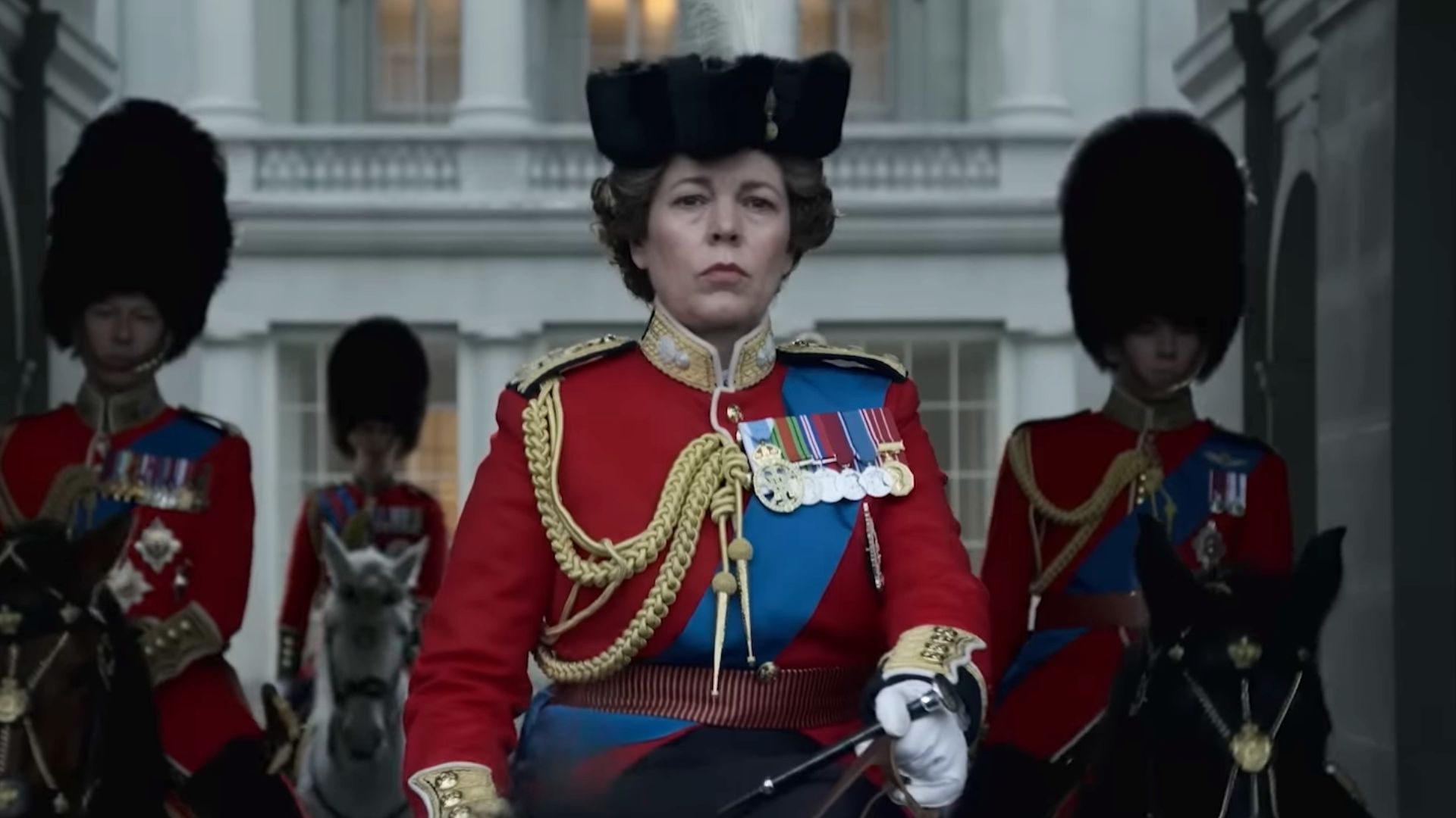 Olivia Coleman in The Crown | Image via Left Bank Pictures