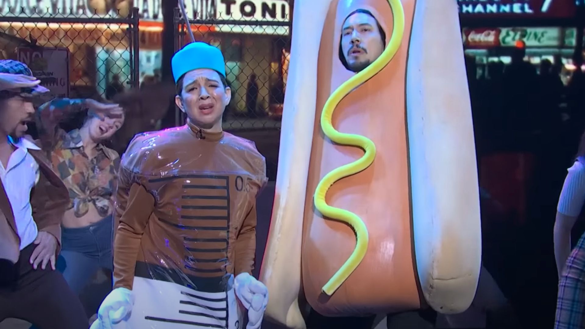 John Mulaney returned with a quirky New York City musical in Saturday Night Live (Image via YouTube/@SNL)