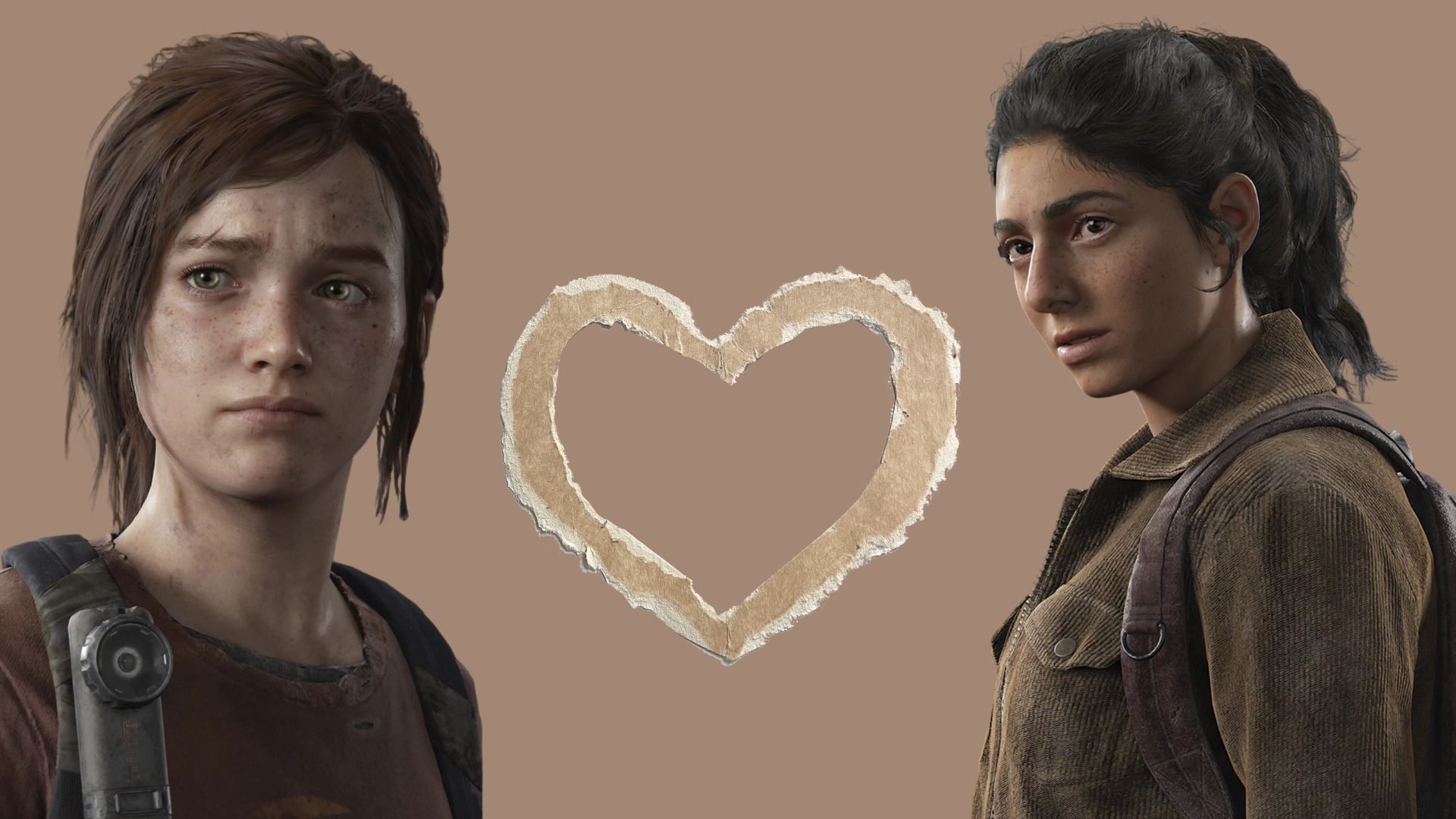 Collage (made by the author of the article) of Ellie and Dina: Source: PlayStation