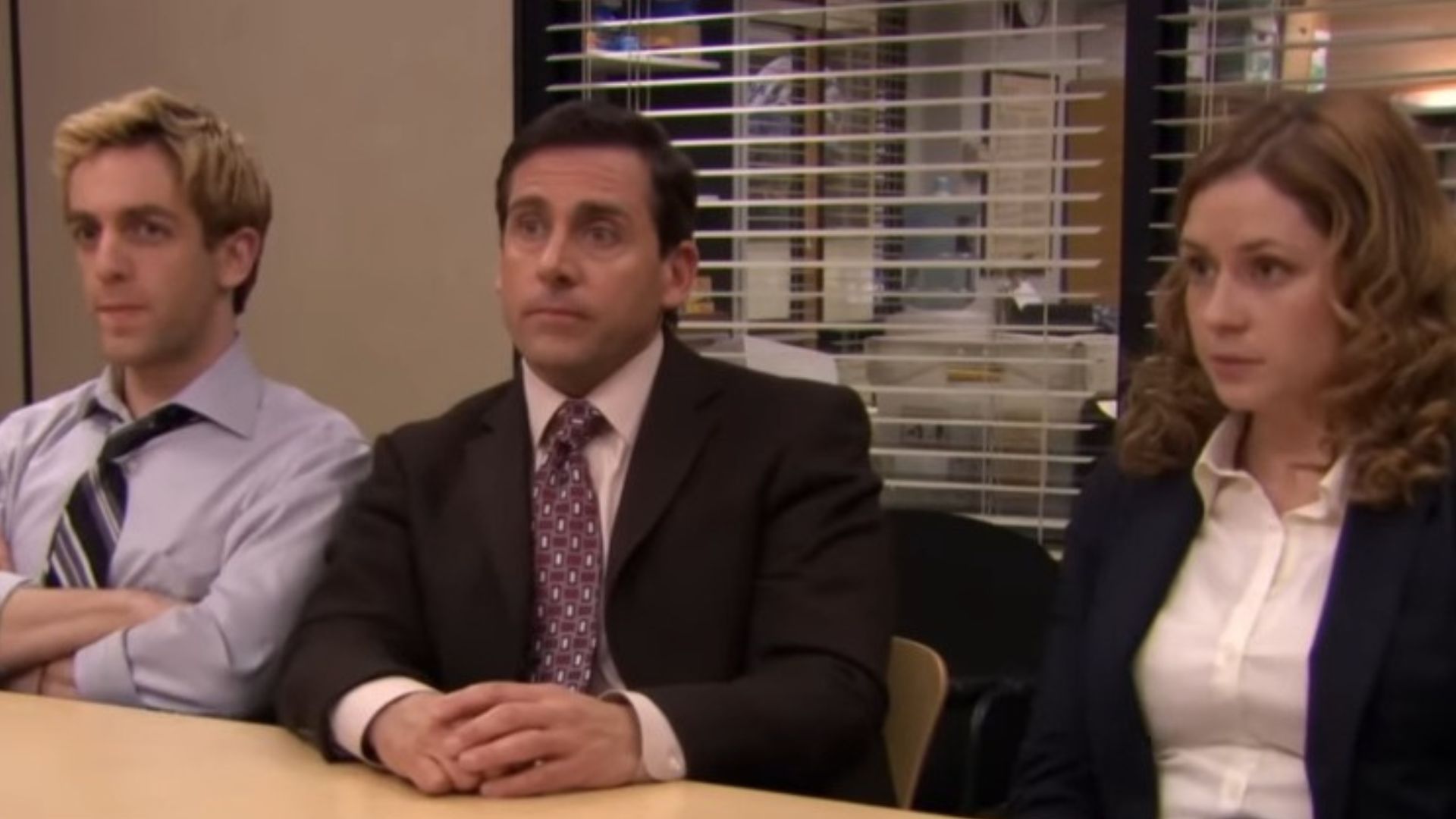 Michael, Ryan, and Pam in The Office (Season 5, Episode 25) | Image via: Universal Television