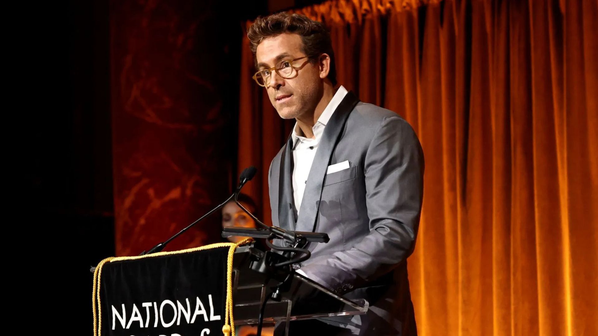 Ryan Reynolds at The National Board of Review Annual Awards Gala (Source: Getty)